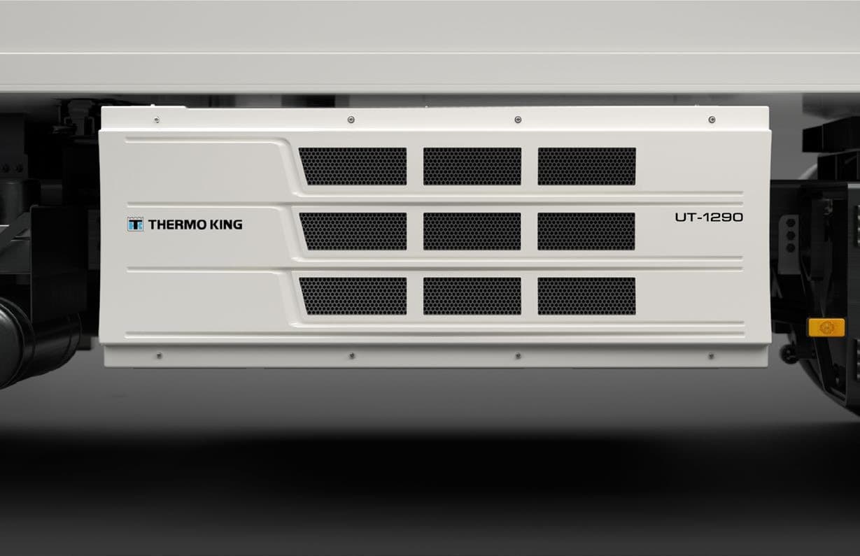 A Thermo King UT-1290 mounted under a truck body